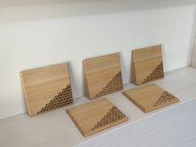 画像をギャラリービューアに読み込む, 木製コースター