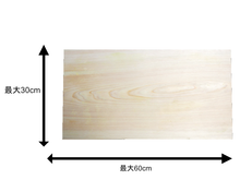画像をギャラリービューアに読み込む, まな板(特大)