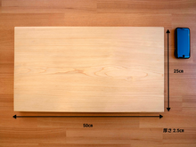 画像をギャラリービューアに読み込む, まな板(大)